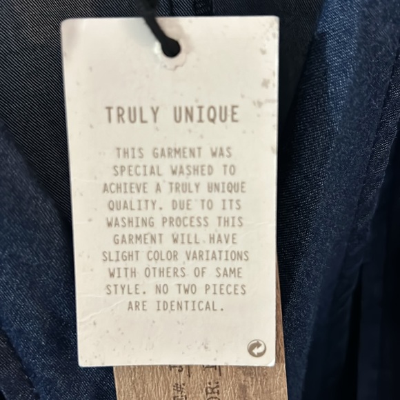 Unique 1 Sunset Lane Denim Jacket - Picture 6 of 6